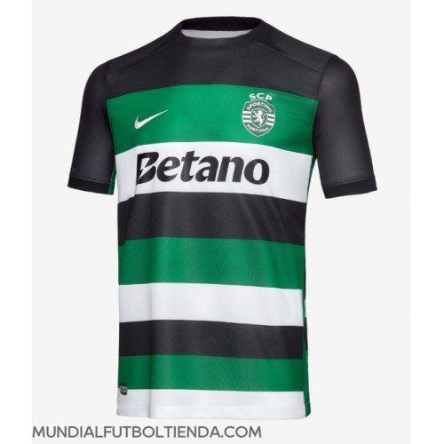 Camiseta Sporting CP Primera Equipación Replica 2024-25 mangas cortas